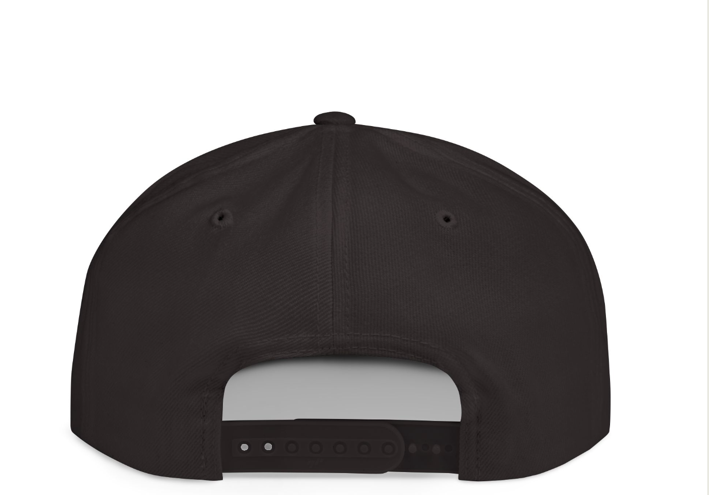 black "buck em" trucker cap